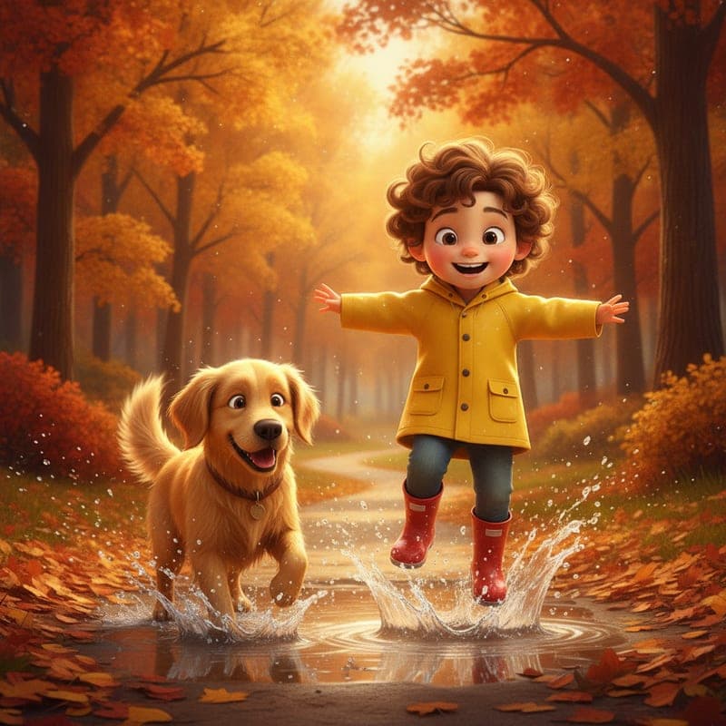 Sample illustration in the 3D Storybook art style