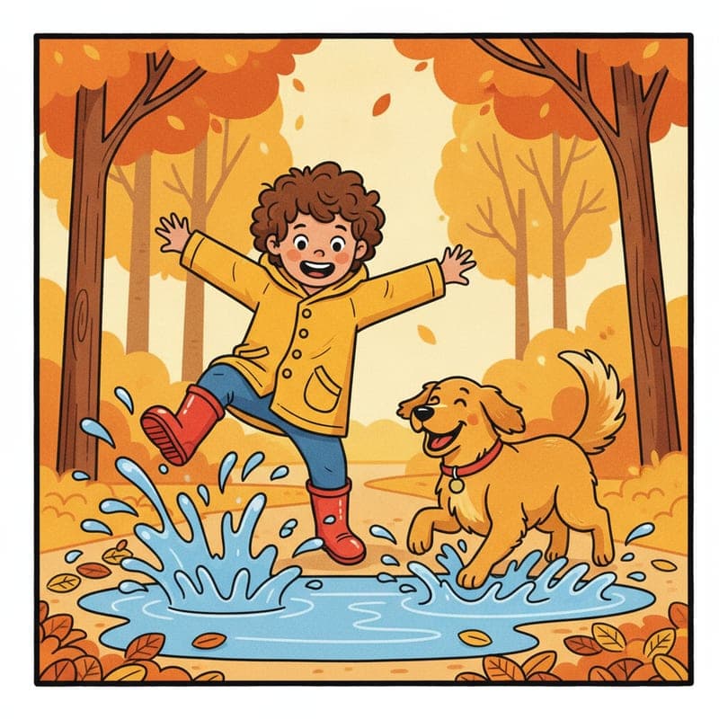 Sample illustration in the Bold & Bright art style