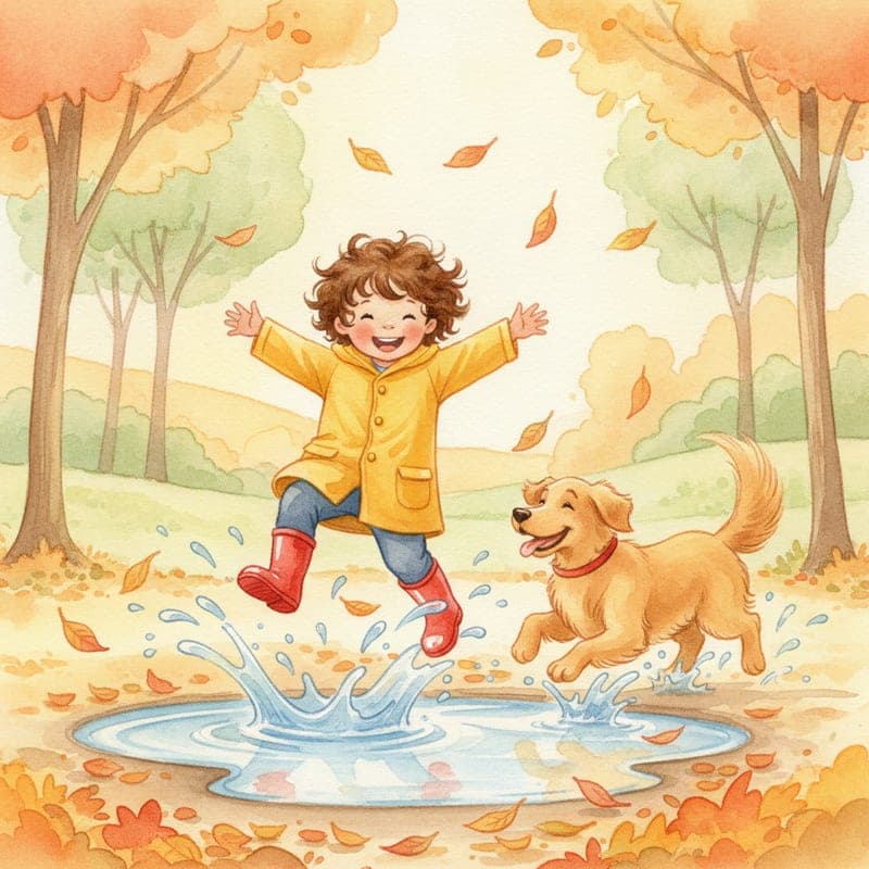 Sample illustration in the Classic Watercolor art style