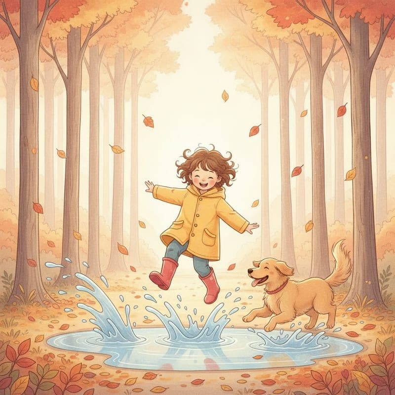 Sample illustration in the Dreamy Pastel art style