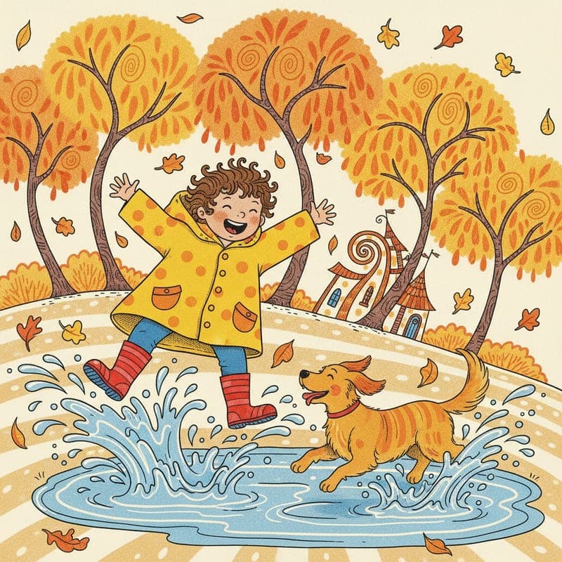 Sample illustration in the Topsy-Turvy art style